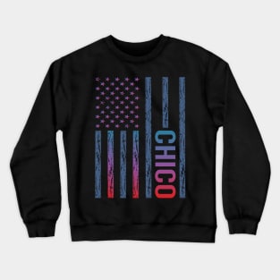 Blue Red Flag - Chico Crewneck Sweatshirt